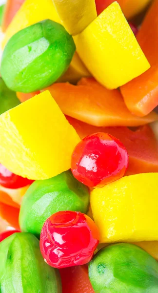 Mix Variety Of Pickled Fruit — Stock Photo, Image