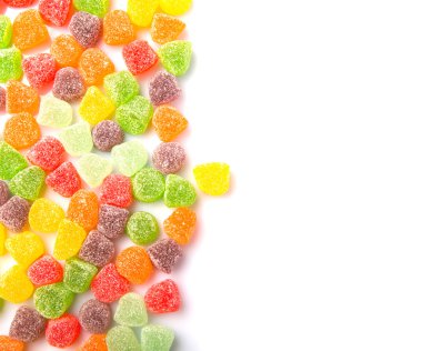 Renkli karışımı şeker Jelly şeker