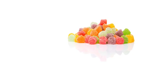 Colorida mezcla de caramelo de jalea de azúcar —  Fotos de Stock