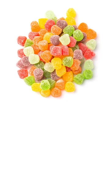 Farverige Mix sukker Jelly Candy - Stock-foto