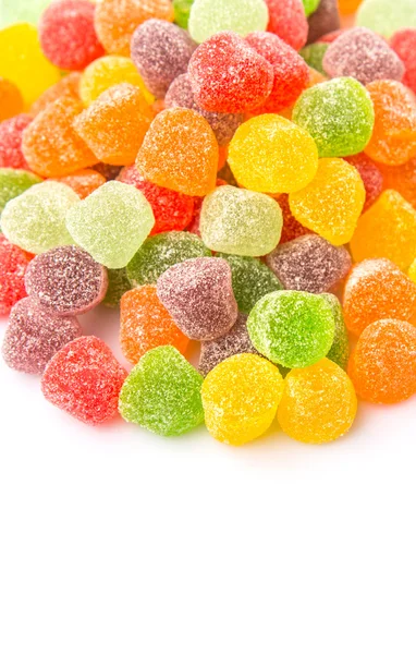 Bunte Mischung Zuckergelee Bonbons — Stockfoto