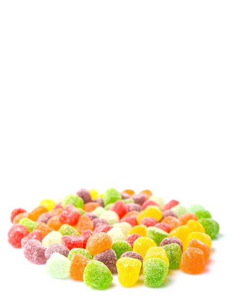 Bunte Mischung Zuckergelee Bonbons — Stockfoto