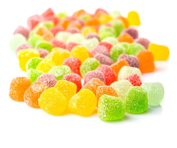 Bunte Mischung Zuckergelee Bonbons — Stockfoto