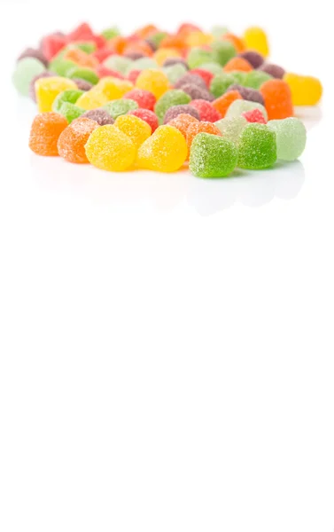 Colorful Mix Sugar Jelly Candy — Stock Photo, Image