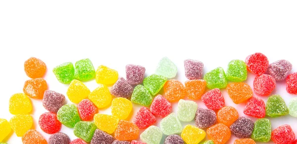 Farverige Mix sukker Jelly Candy - Stock-foto