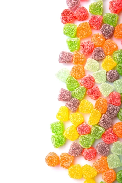 Bunte Mischung Zuckergelee Bonbons — Stockfoto