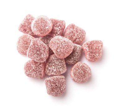 Tatlı mor jöle şekerler