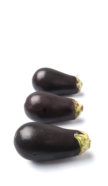 Svart skal aubergine — Stockfoto