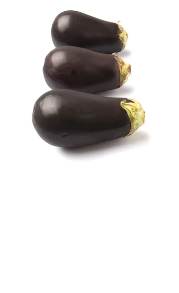 Aubergine à peau noire — Photo