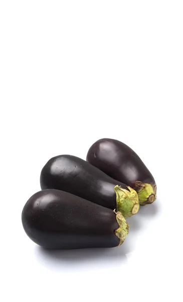 Aubergine à peau noire — Photo