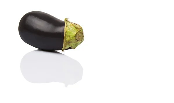 Black gevild aubergine — Stockfoto