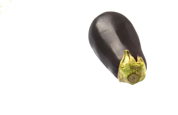 Schwarz gehäutete Aubergine — Stockfoto