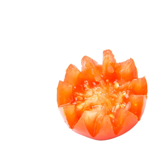 Fruta de tomate esculpida — Fotografia de Stock