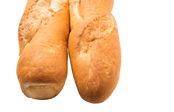 Frisches Französisches Baguette Aus Nächster Nähe — Stockfoto