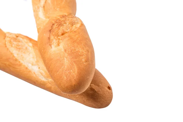 Baguette Francesa Fresca Vista Cerca — Foto de Stock