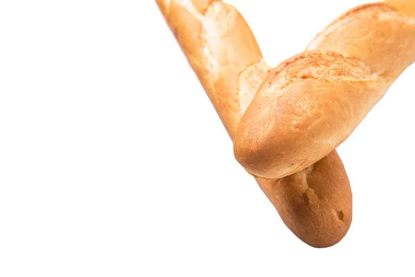 Baguette Francesa Fresca Vista Cerca — Foto de Stock