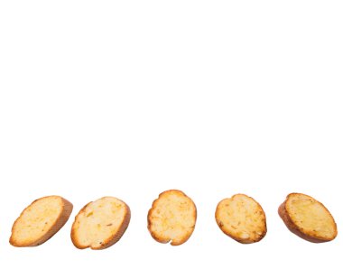 Ev yapımı sarımsaklı ekmek Fransız baget