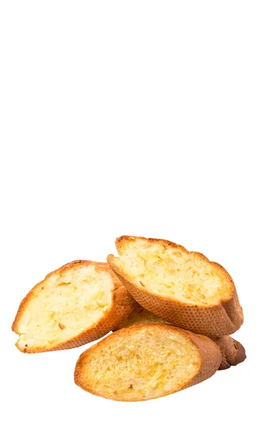 Hausgemachtes Knoblauchbrot mit französischem Baguette — Stockfoto