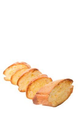 Ev yapımı sarımsaklı ekmek Fransız baget