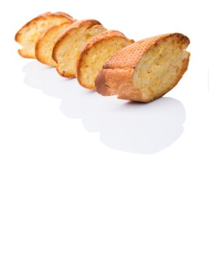 Ev yapımı sarımsaklı ekmek Fransız baget