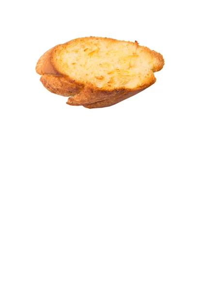Domácí česnekový chléb francouzskou bagetou — Stock fotografie