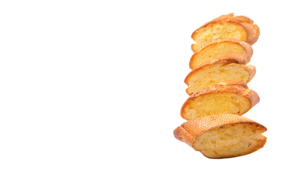 Chleb domowej roboty czosnek francuski bagietki — Zdjęcie stockowe