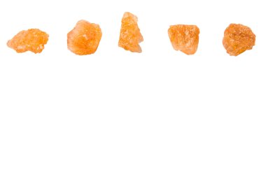 Beyaz arka plan taşın şeker kamışı