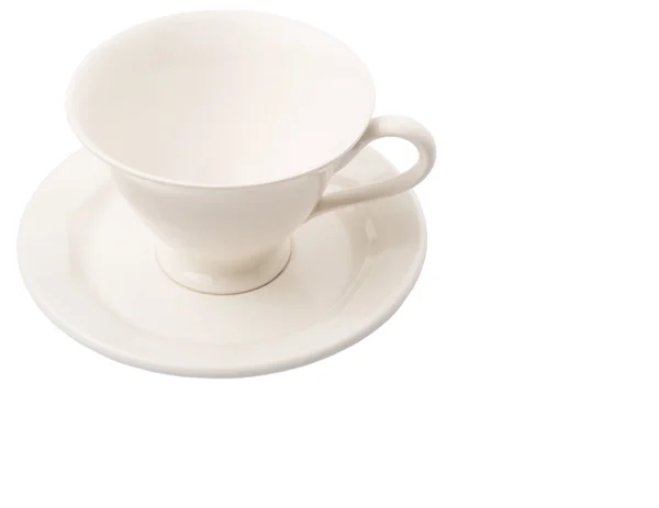 Ceramic Saucer And Teacup — Stock Photo, Image