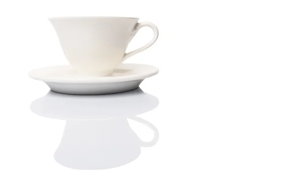 Ceramic Saucer And Teacup — Stock Photo, Image
