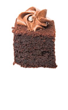 Çikolatalı kek ısırık büyüklüğünde