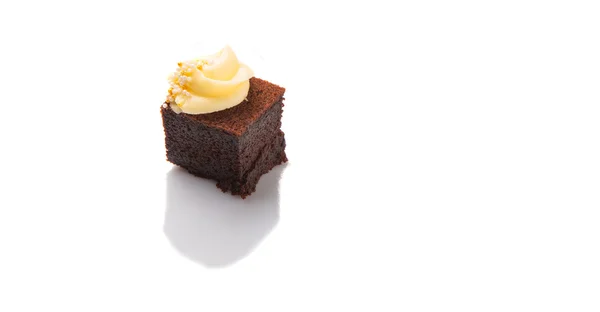 Bite Sized Chocolate Cake — Stock Photo, Image