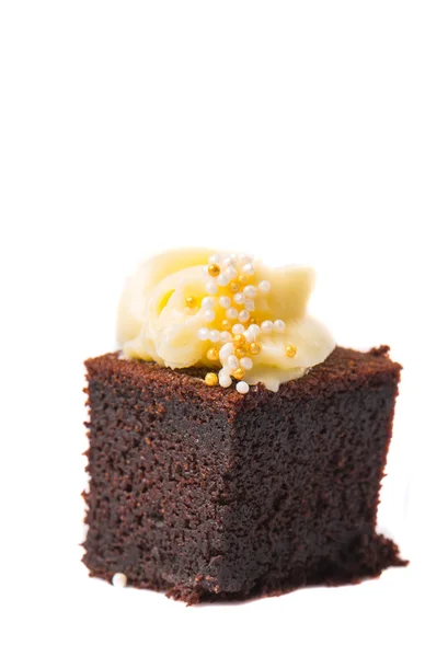 Mundgerechte Schokoladenkuchen — Stockfoto