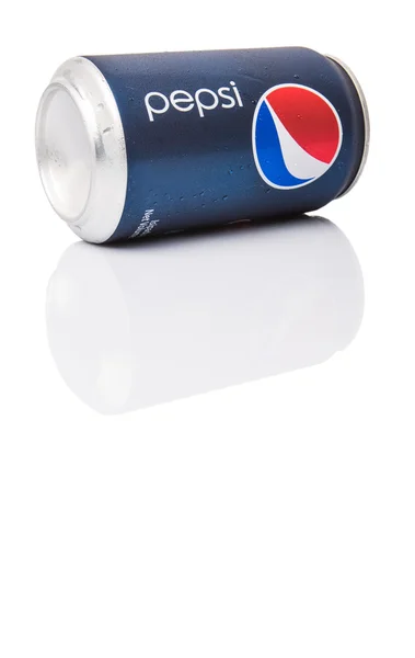 Може Безалкогольних Напоїв Pepsi — стокове фото