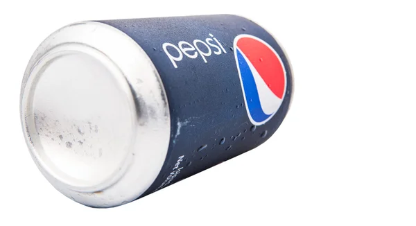 Een Blikje Frisdrank Pepsi — Stockfoto