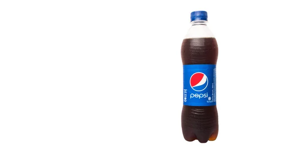 Бутылка Безалкогольного Напитка Pepsi — стоковое фото