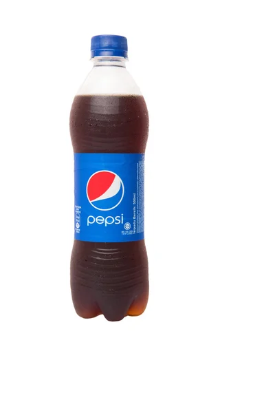 Une Bouteille Boisson Gazeuse Pepsi — Photo