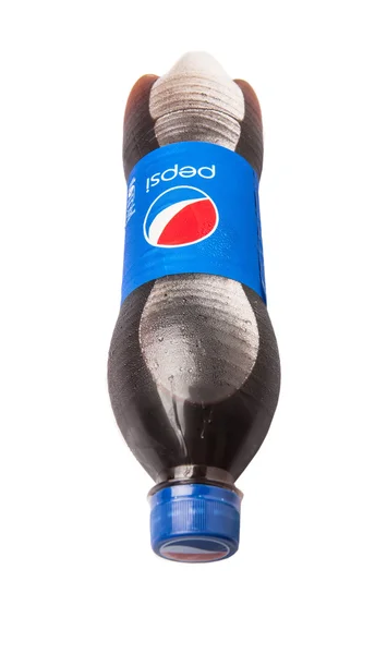 Пляшка Безалкогольних Напоїв Pepsi — стокове фото