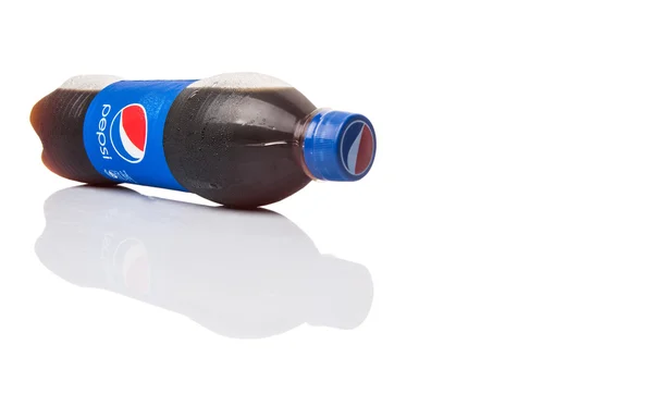 Une Bouteille Boisson Gazeuse Pepsi — Photo