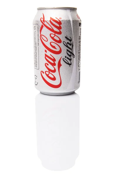 Een Blik Coca Cola Light — Stockfoto