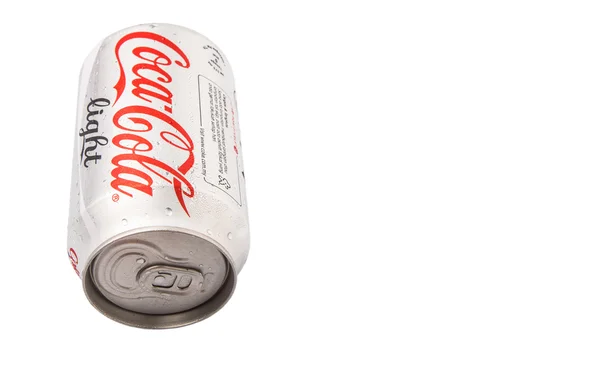 Plechovka Coca Cola Light — Stock fotografie