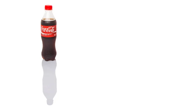 Пляшка Кока Кола Безалкогольні Напої — стокове фото