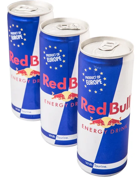 Boisson énergétique Red Bull — Photo