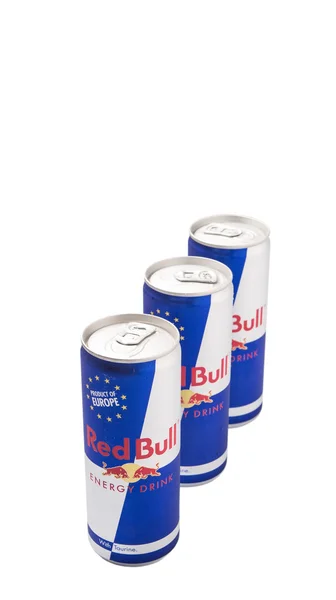 Napój energetyczny Red bull — Zdjęcie stockowe