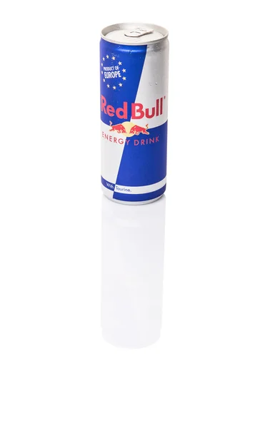 Napój energetyczny Red bull — Zdjęcie stockowe