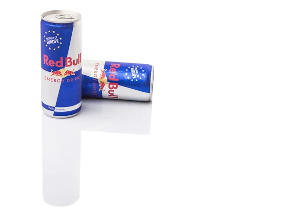 Энергетический напиток Red Bull — стоковое фото