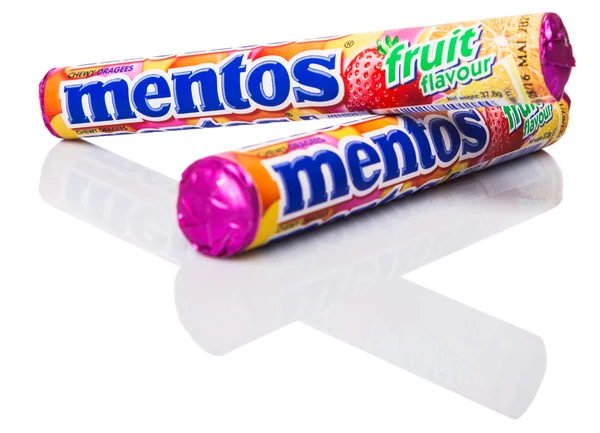 Конфеты Mentos Fruity — стоковое фото