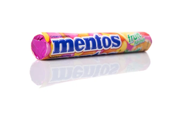 Mentos ovocné bonbony — Stock fotografie