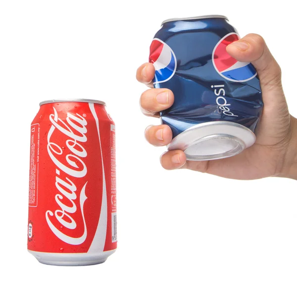 Cola Wars concept — Stock Photo, Image