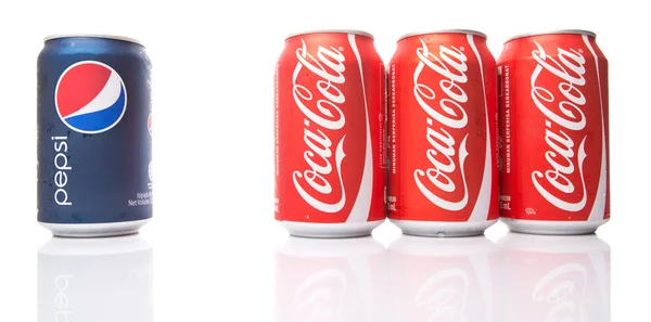 Pepsi and Coca Cola — Stock Photo, Image