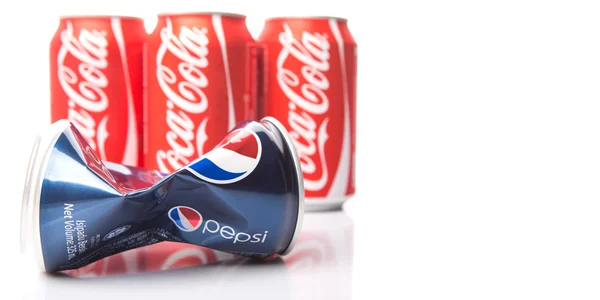 Pepsi and Coca Cola — Stock Photo, Image